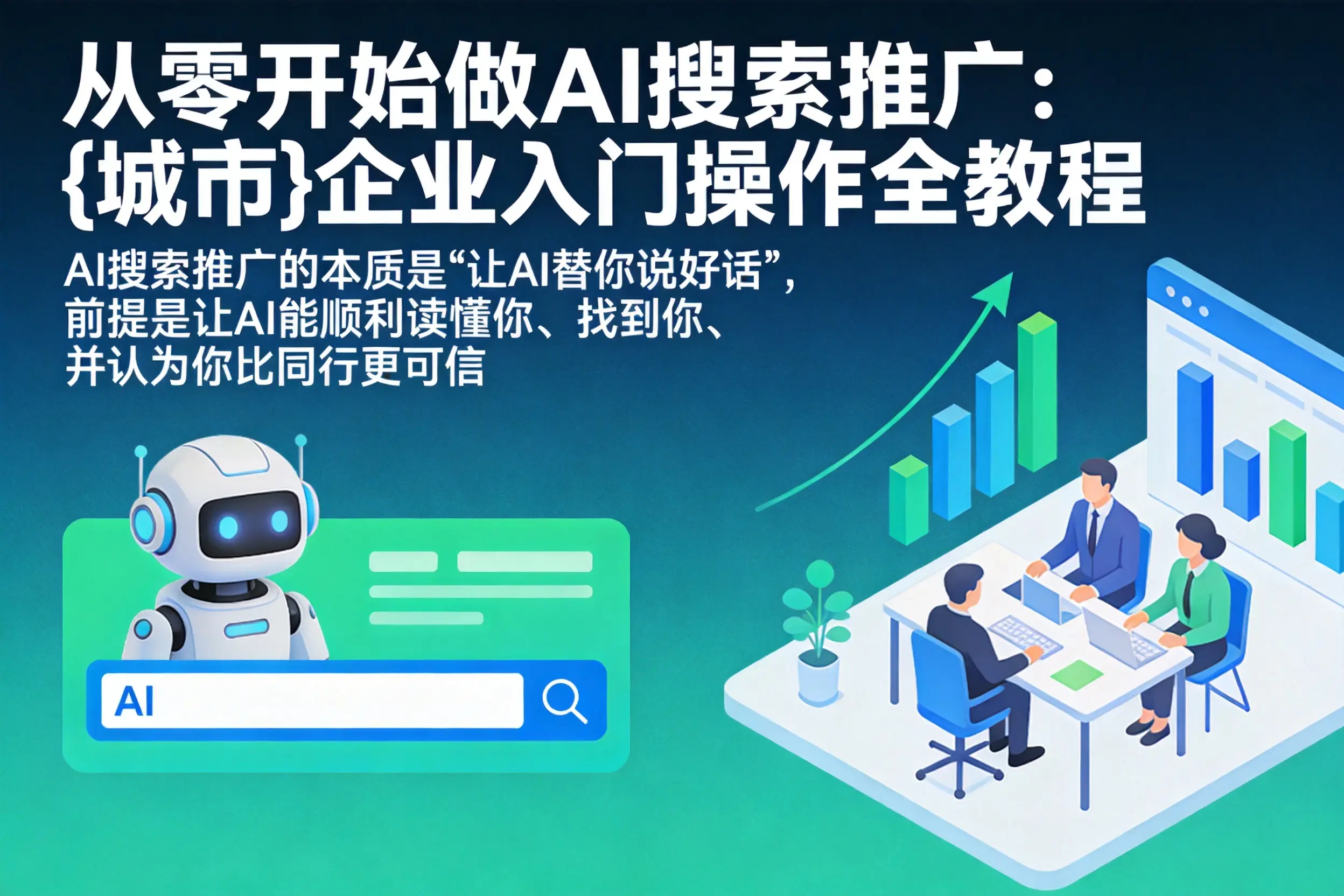从零开始做AI搜索推广:陆丰企业入门操作全教程